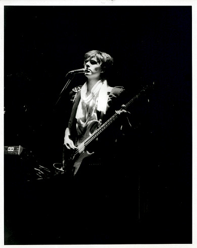 John Taylor on stage, 1981